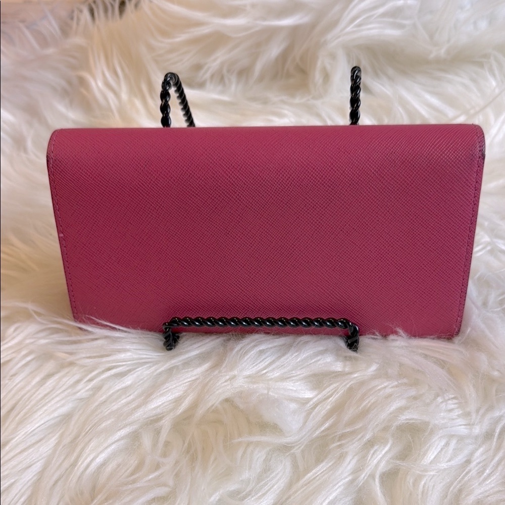 MCM Wallet Pink Women's - Picture 4 of 10